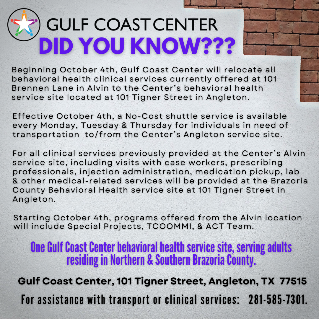 Contact Locations Gulf Coast Center